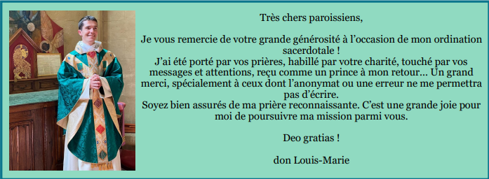 22ème dimanche du Temps Ordinaire - Paroisse de Maintenon